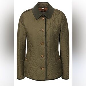Burberry Fernhill Quilted Authentic Utility Jacket Size large